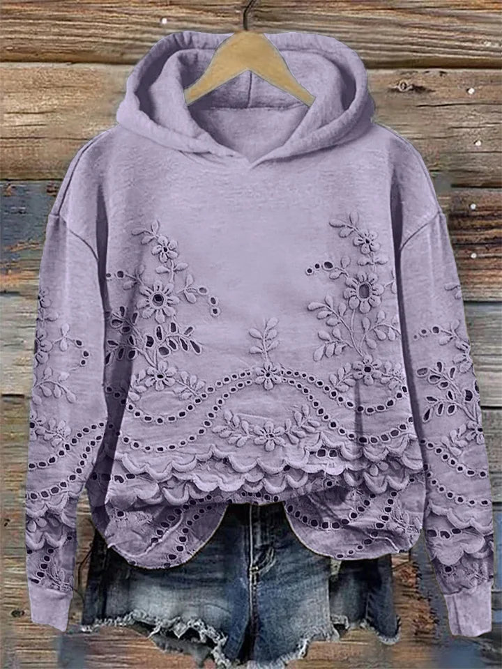 Elina | Sweater with Lace Details