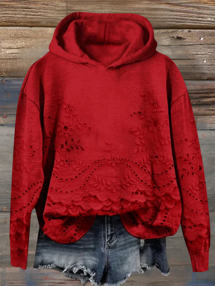 Elina | Sweater with Lace Details