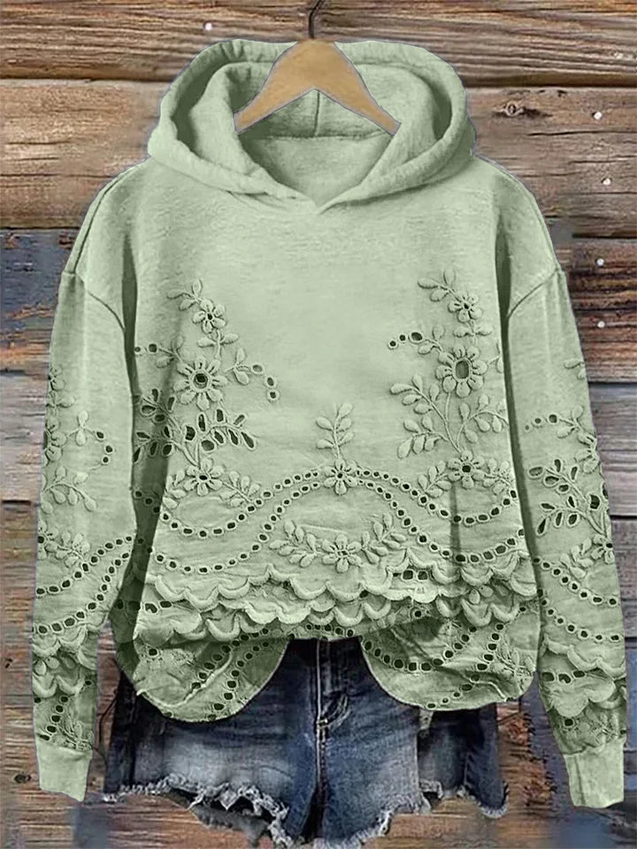 Elina | Sweater with Lace Details