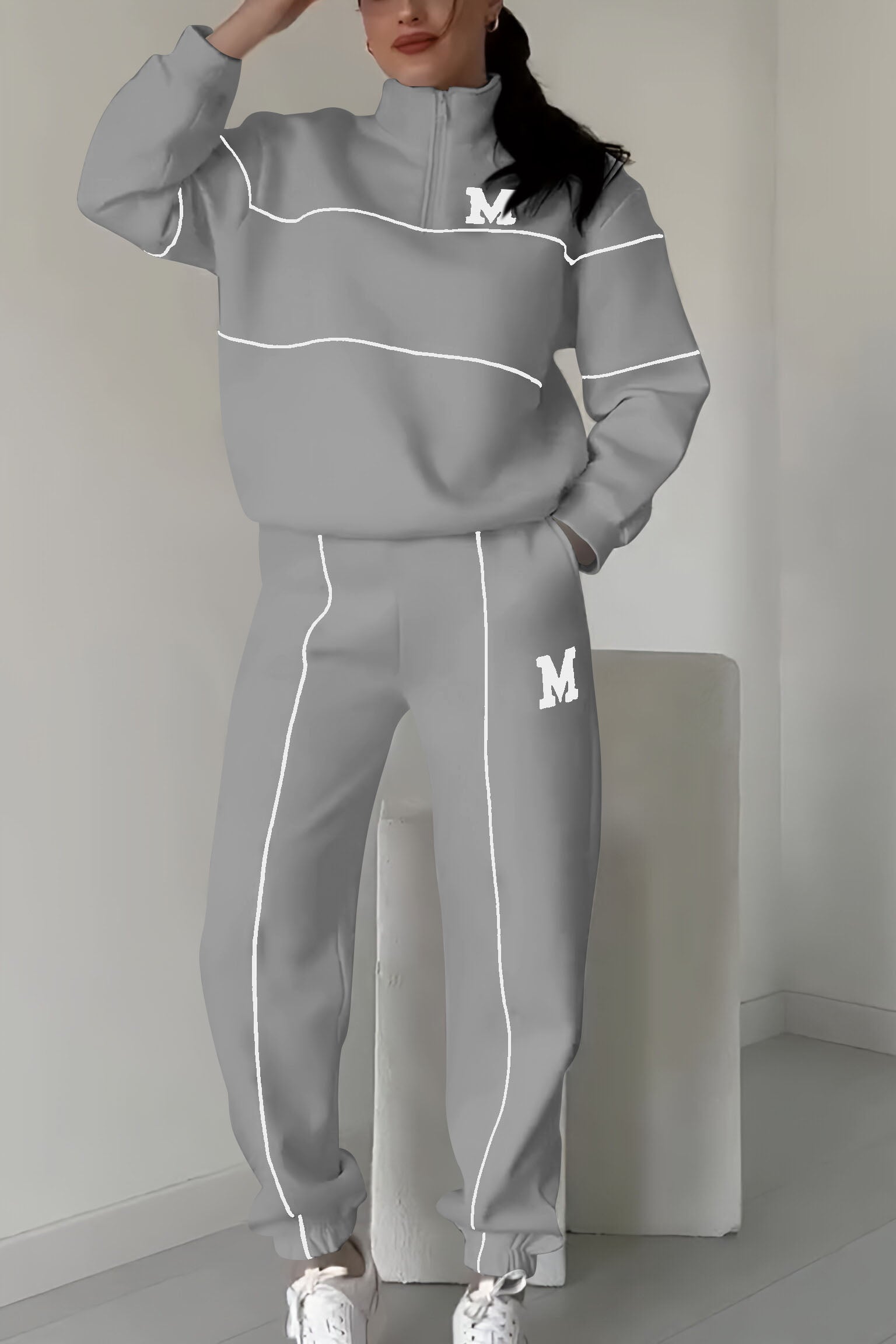 Jocelyne | Comfortable Sweater and Pants Set