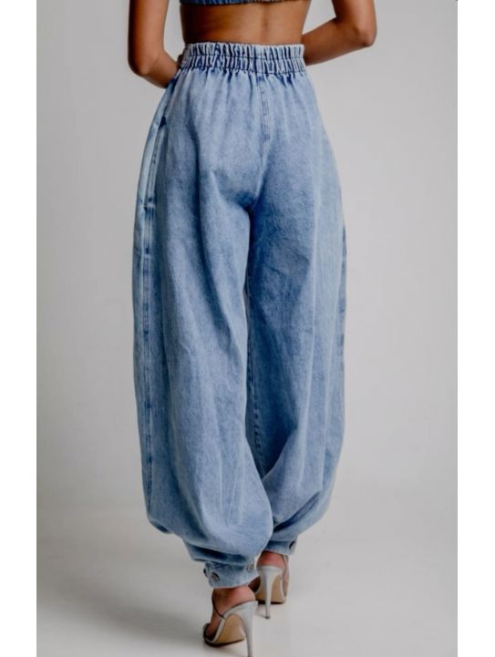 Una | High Waist Balloon Jeans
