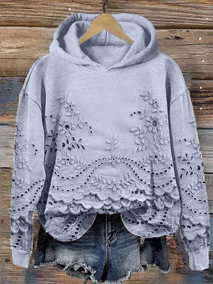 Elina | Sweater with Lace Details